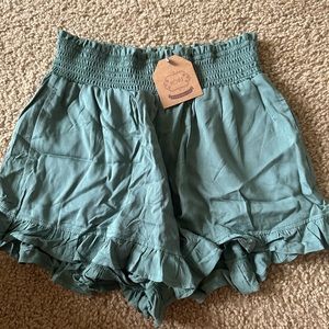 Boutique ruffle shorts